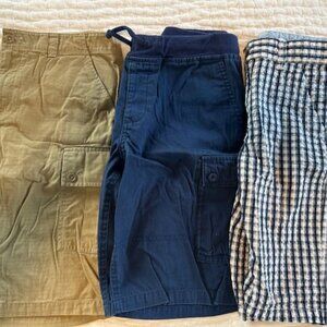 3pr Boys Polo Ralph Lauren & Tommy Hilfiger shorts size 14/16